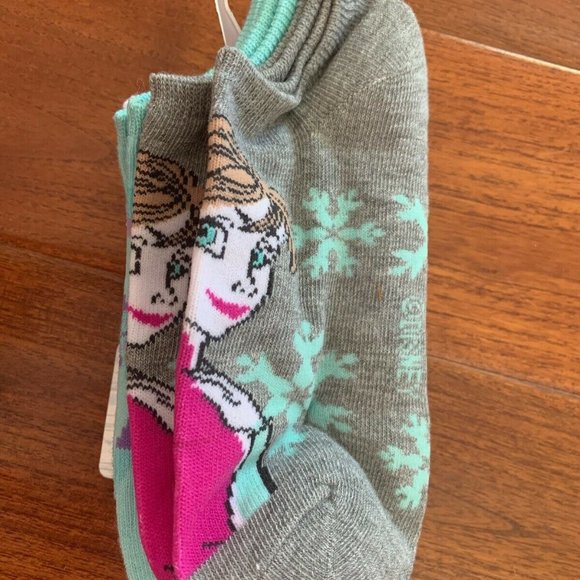 Disney Frozen Princess 12 pair Low Cut Socks One Size (4-10) Elza~Anna 6… - Picture 9 of 12